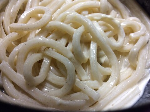 シークワーサーマヨ混ぜうどん